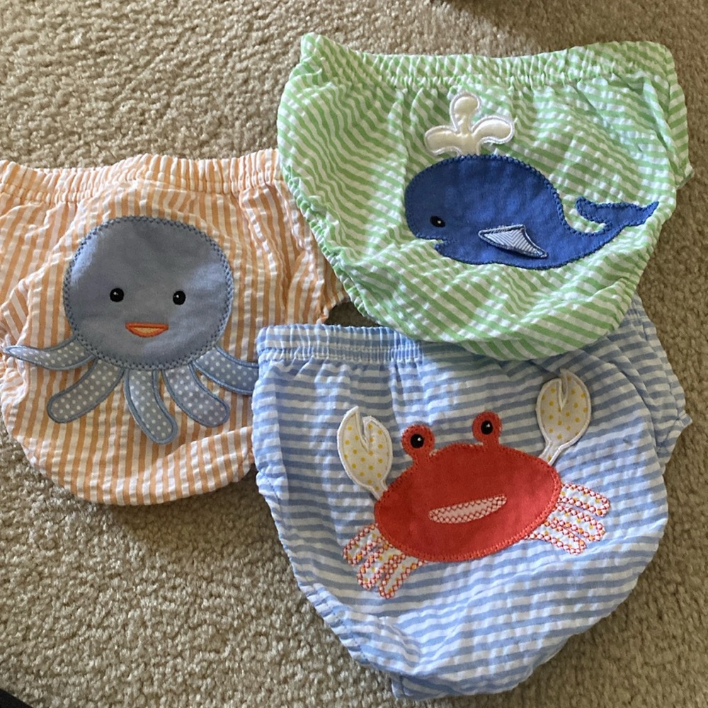 Beach bum diaper covers